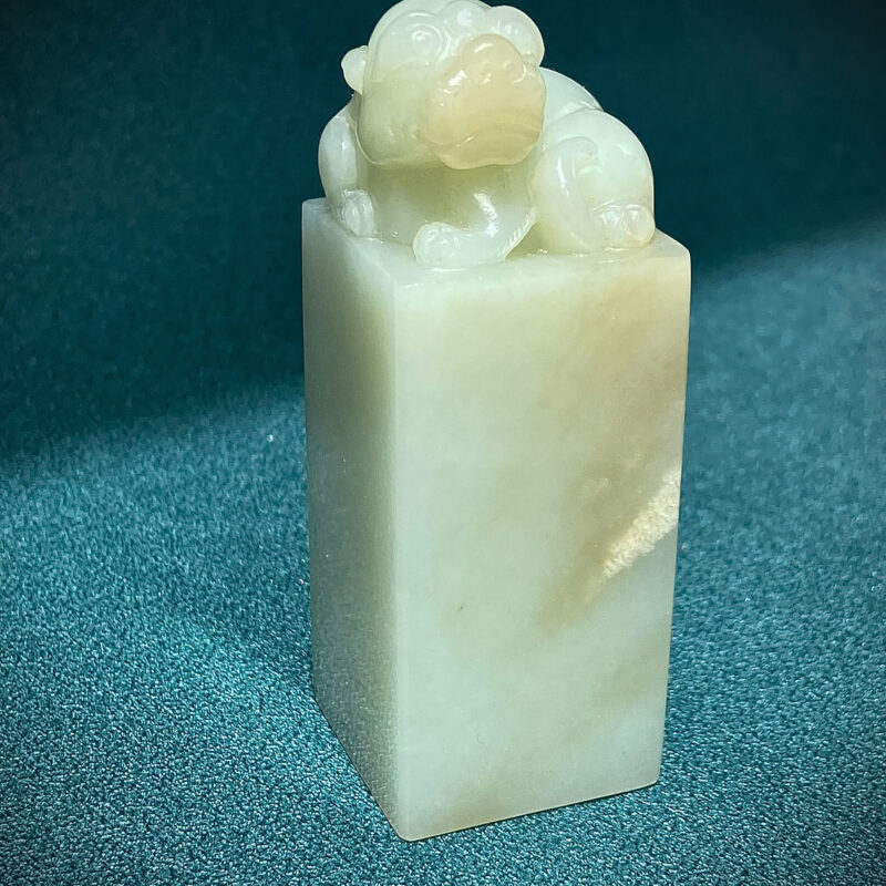 白玉印章