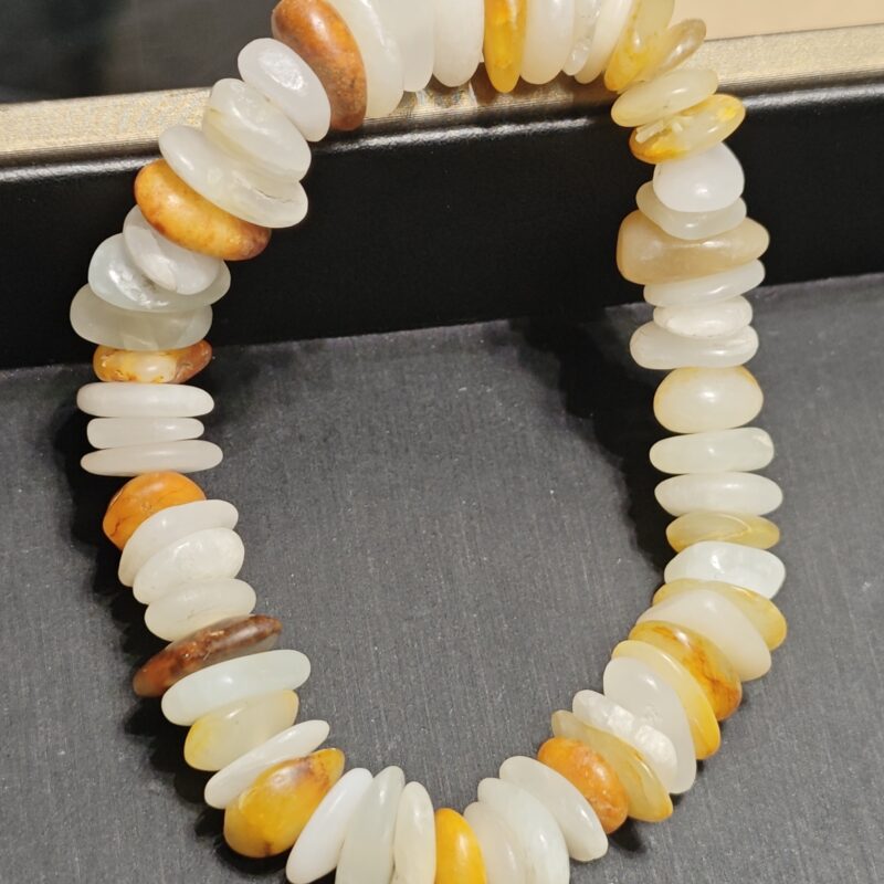 白玉手串