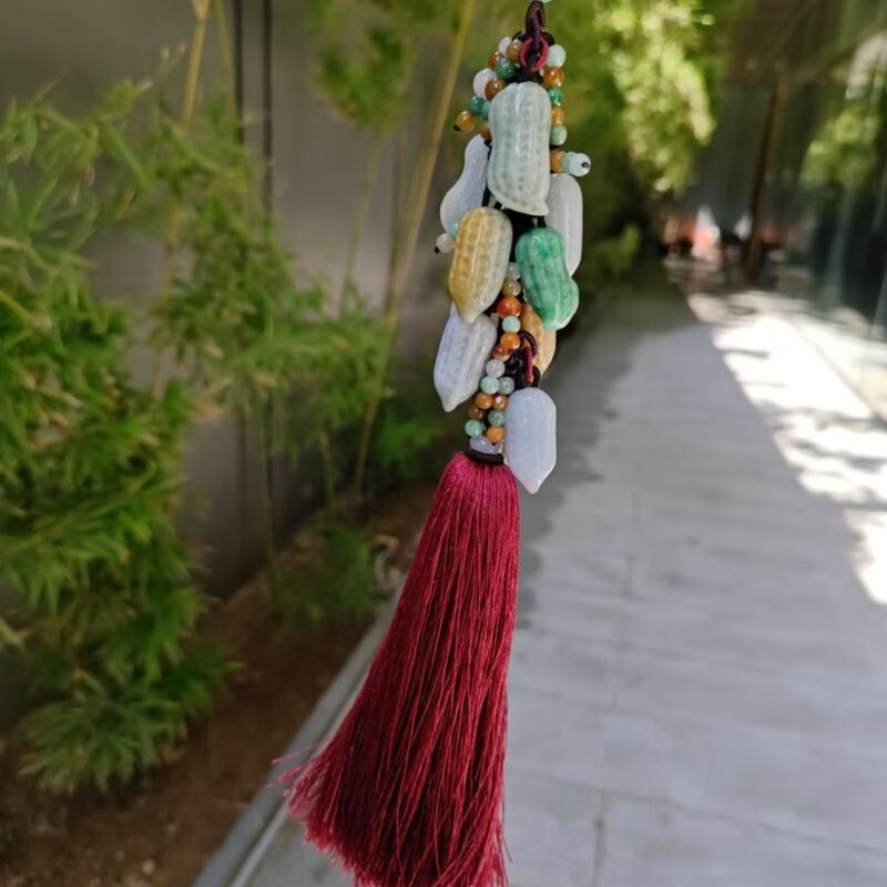 翡翠车挂