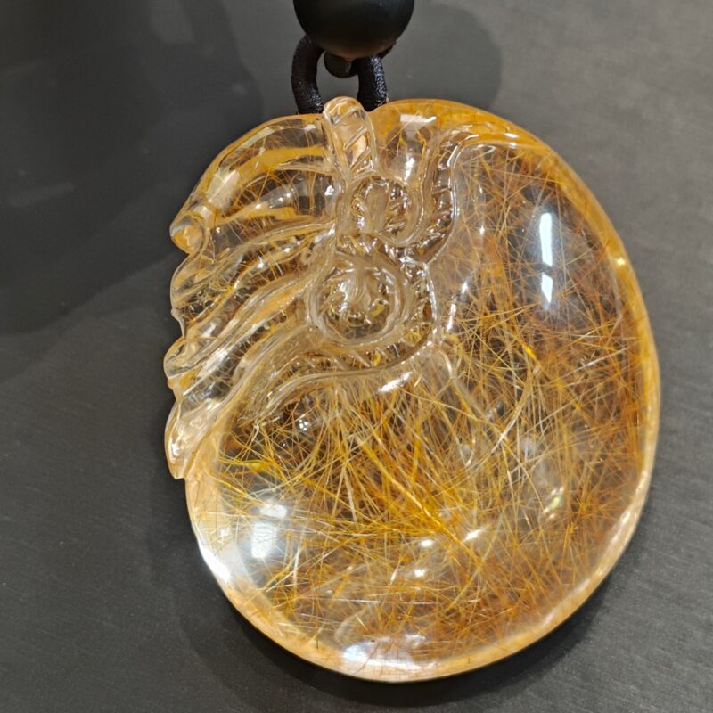 水晶手把件