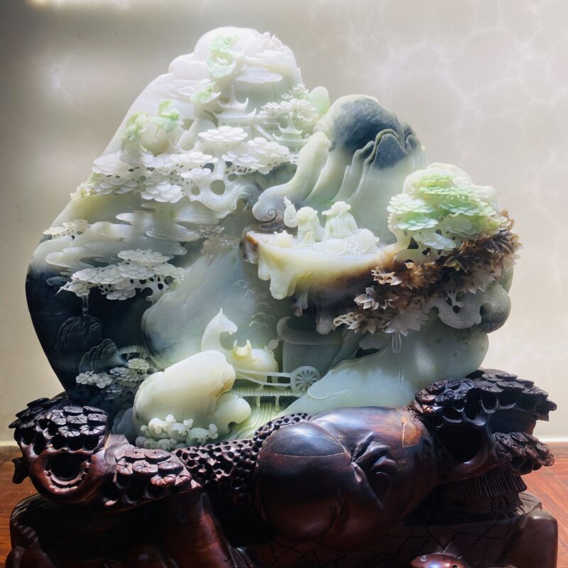 独山玉摆件
